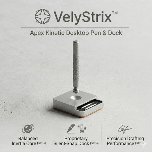 Velystrix™ Apex Kinetic Desktop Pen & Dock
